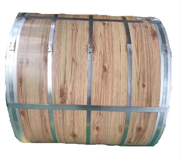 Bobina in acciaio colorato in legno PPGI